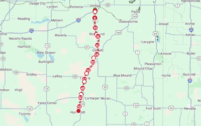 Prepping for the Prairie Spirit Trail