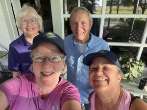 Coffee with Virginia and Tom Moxley